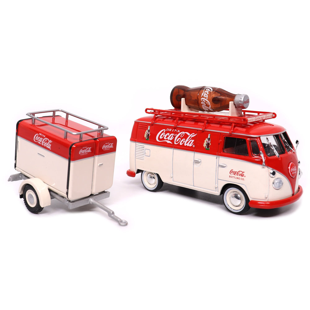 Motorcity Classic 1:43 1960 Volkswagen Kombi T1 w/ trailer
