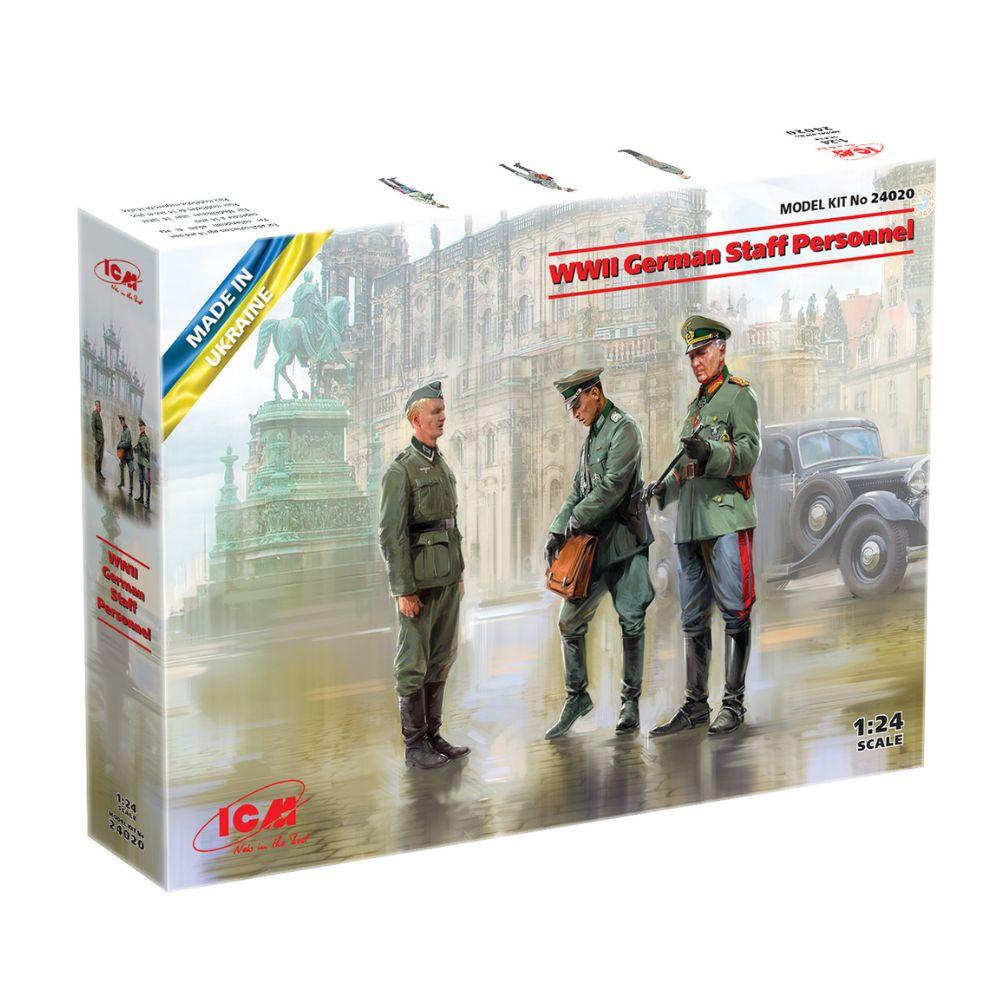 ICM 1:24 WWII German Staff Personnel