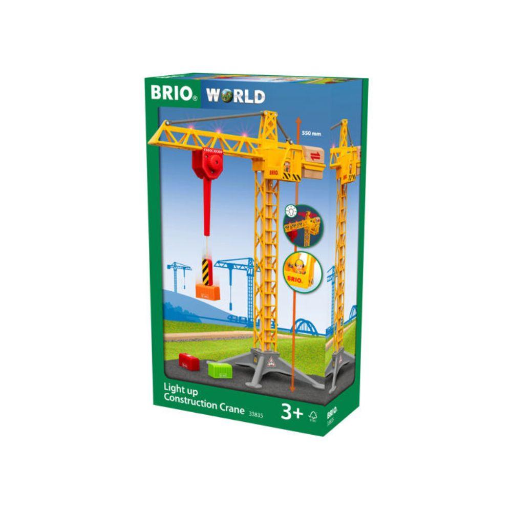 BRIO Construction Crane w Lights