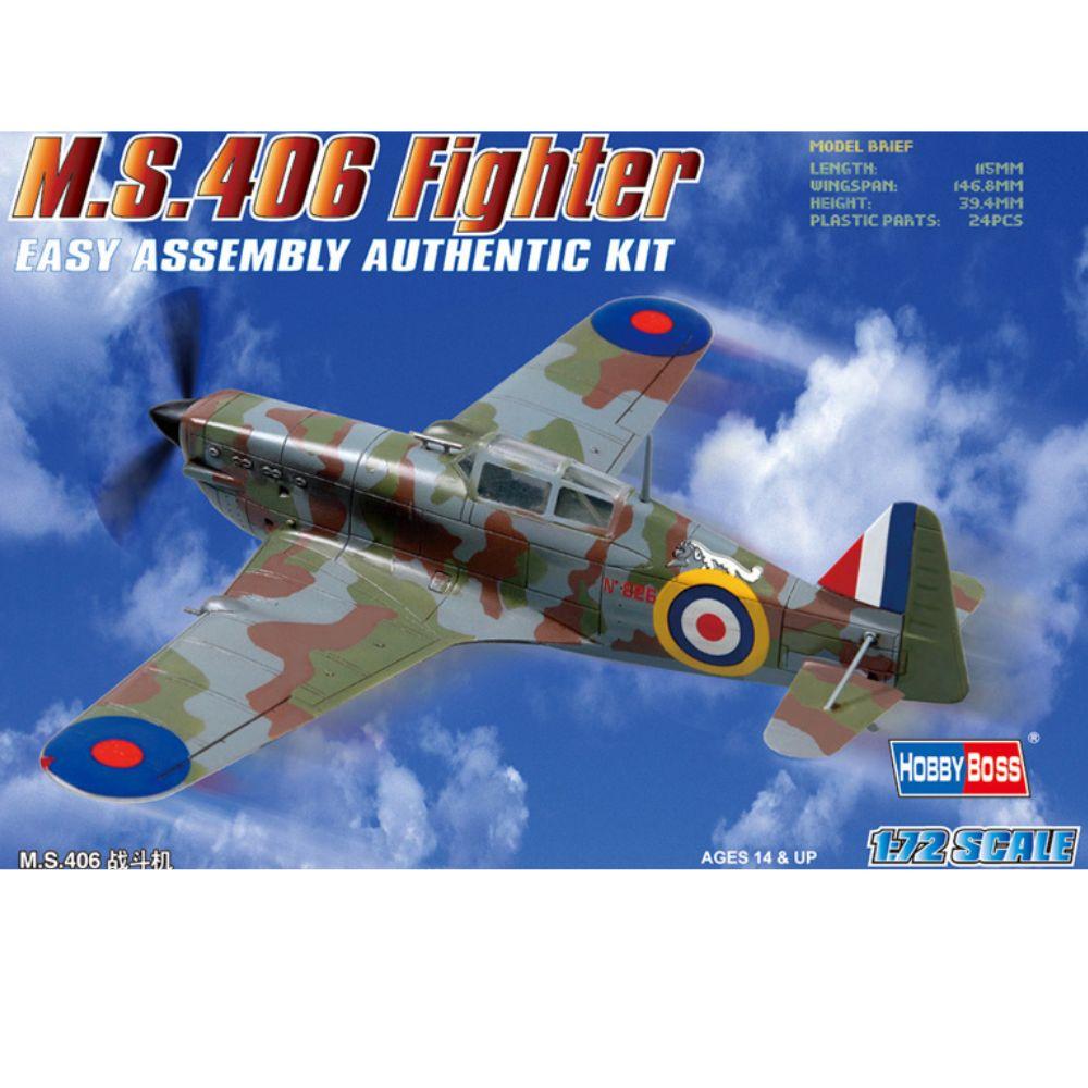 Hobbyboss 1:72 Ms.406 Fighter