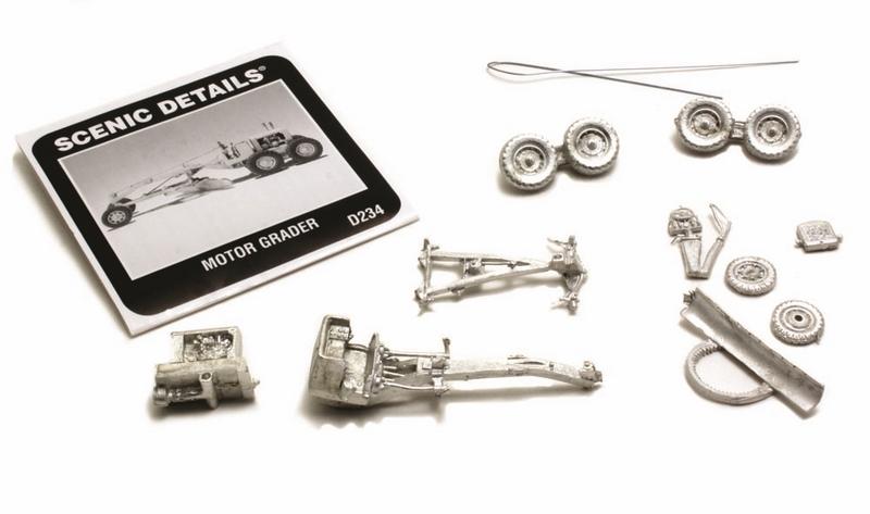 Woodland Scenics Motor Grader Cat 112 ScDetls