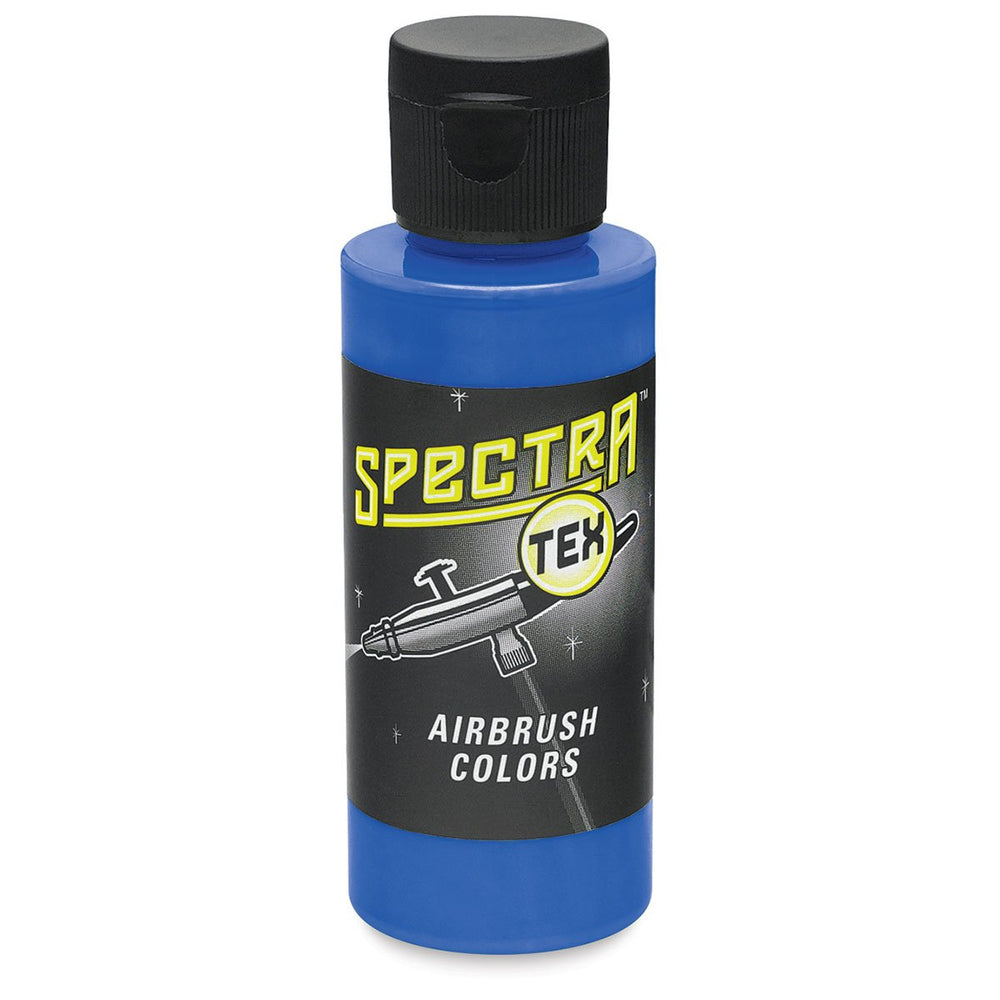 Badger SpectraTex Brilliant Blue 60ml Pro Airbrush Artist Paint