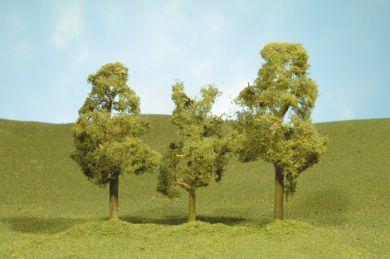 Bachmann Scenescapes 3"-4" Sycamore Trees, 3/pack. HO Scale