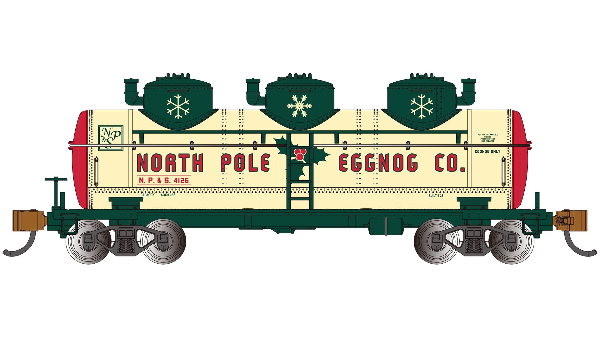 Bachmann Np&SNorth Pole Eggnog Co.