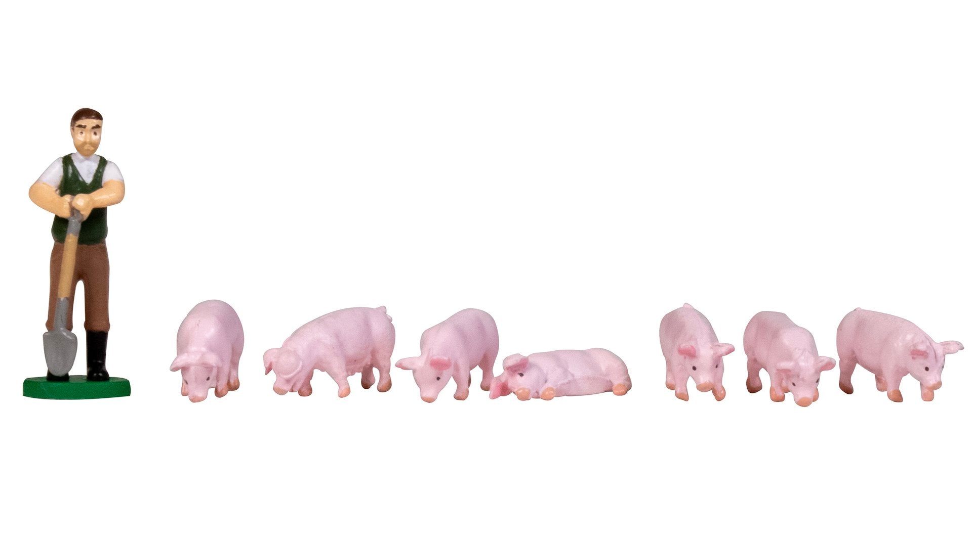 Bachmann Farmer Trotter & Pigs, Thomas &Friends, HO Scale