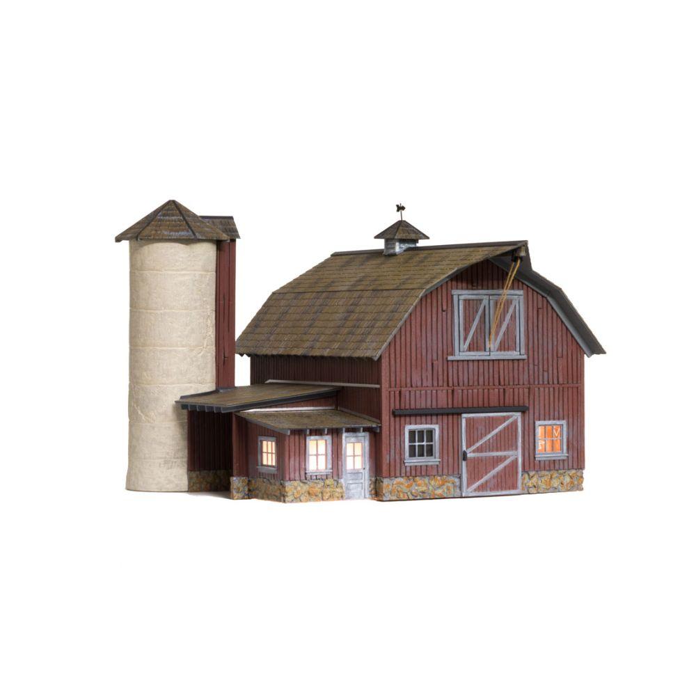 Woodland Scenics O Old Weathered Barn