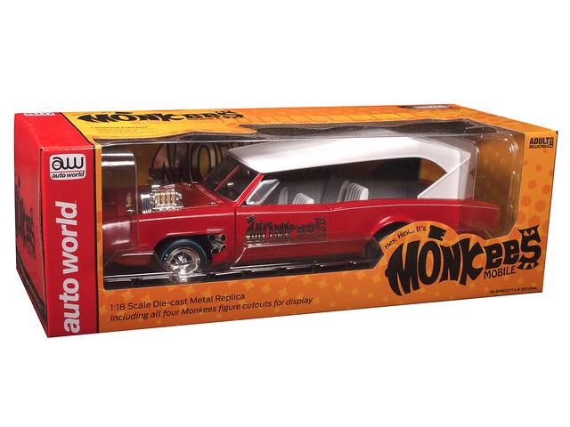 Autoworld 1:18 Monkeemobileree Parking