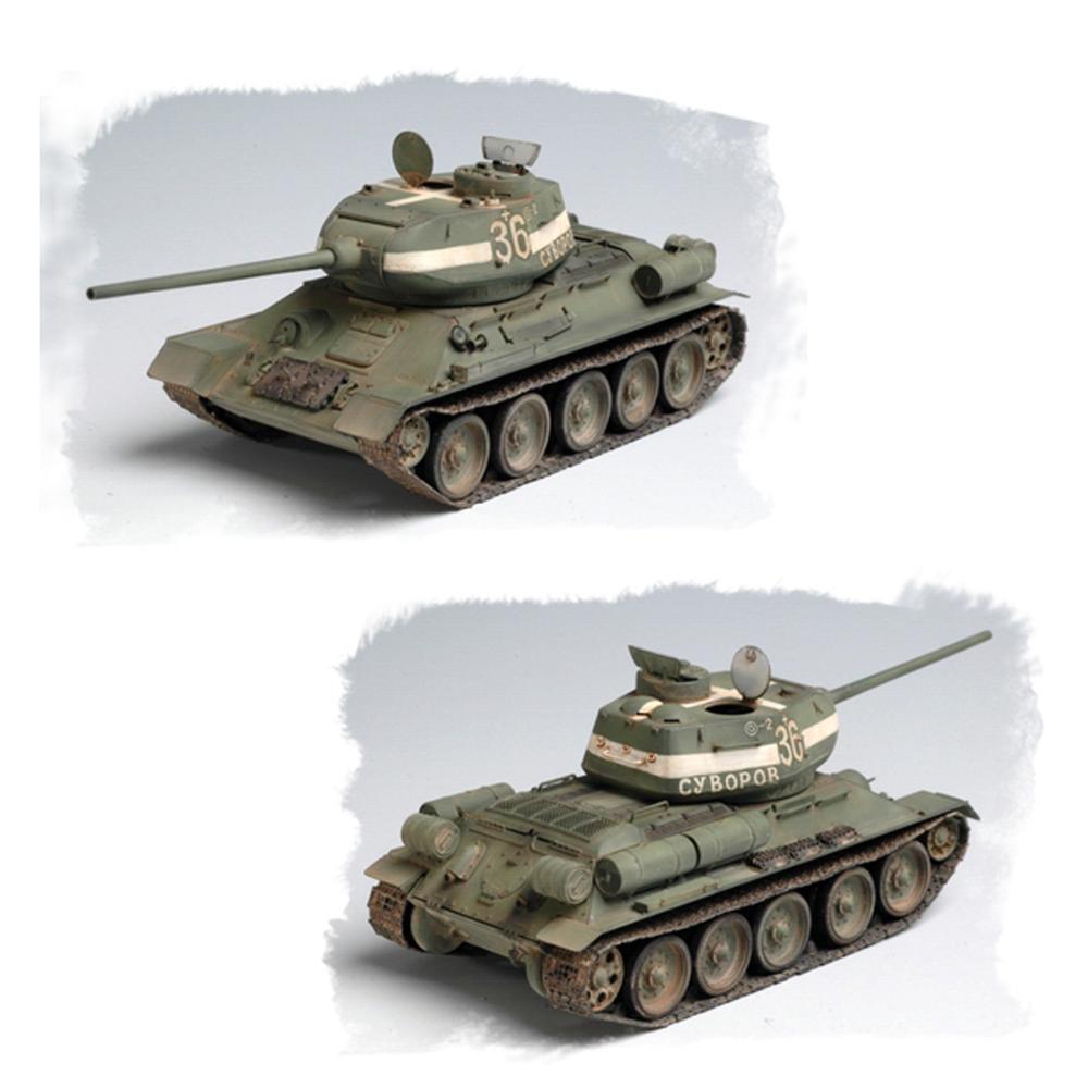 Hobbyboss 1:48 Russiant-34/85 1944 AngleJointed Turret Tank