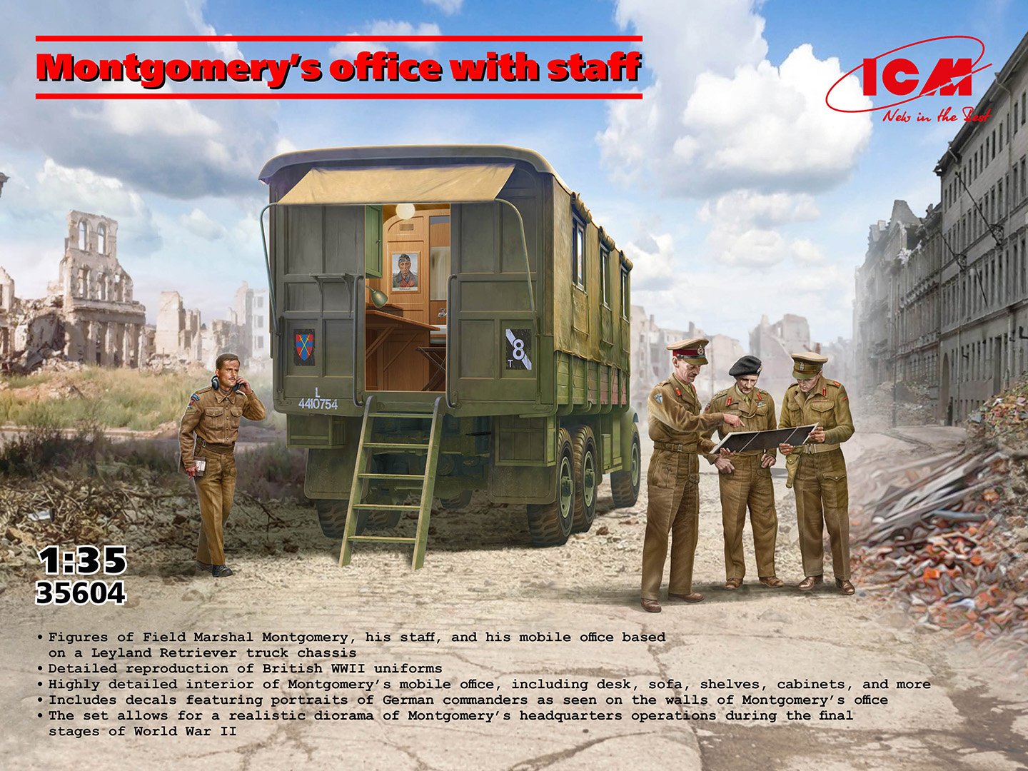 ICM 1:35 Montgomery's office with staff