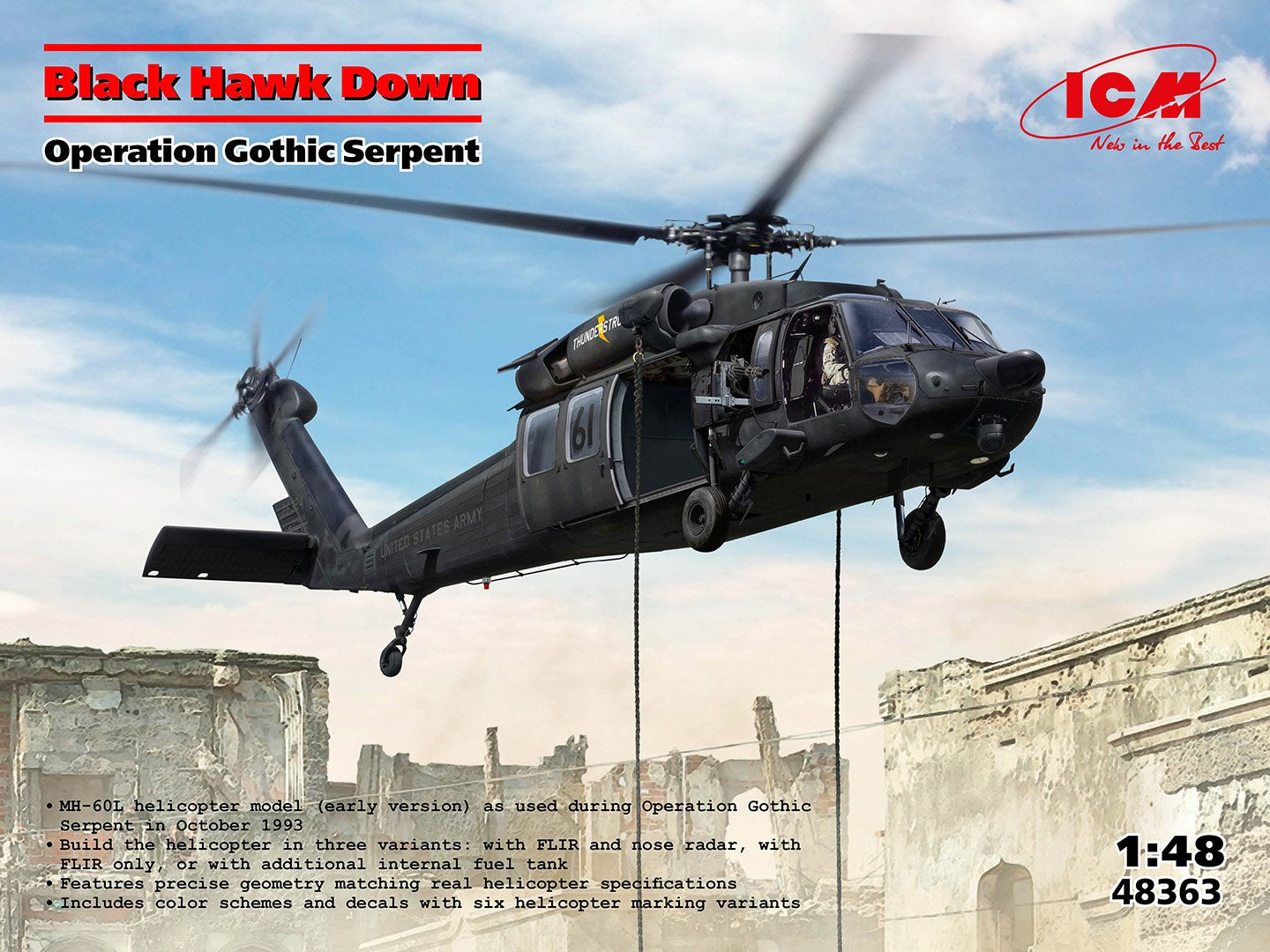 ICM 1:48 Black Hawk Down
