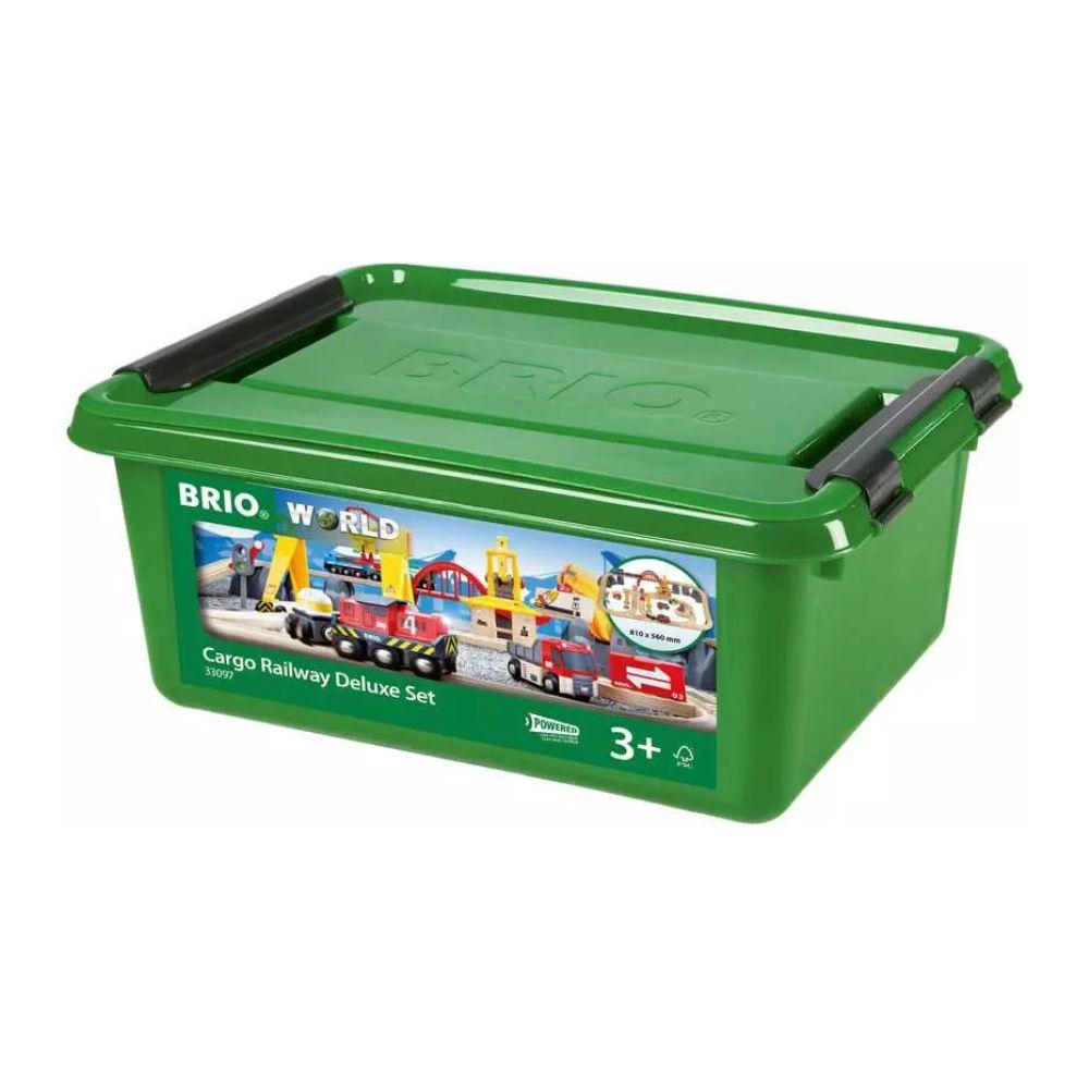 BRIO - Cargo Railway Deluxe Set 54 piece