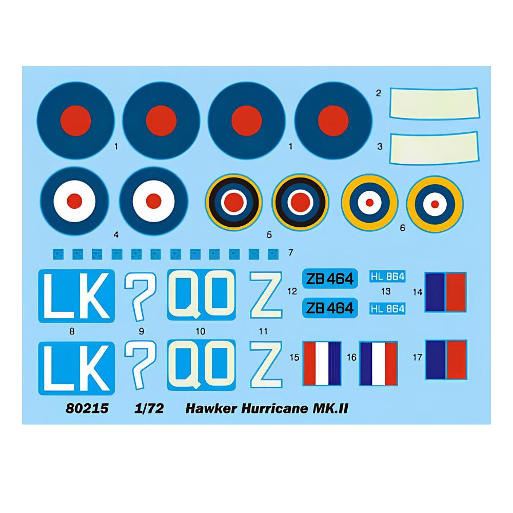 Hobbyboss 1:72 Hurricane Mk Ii