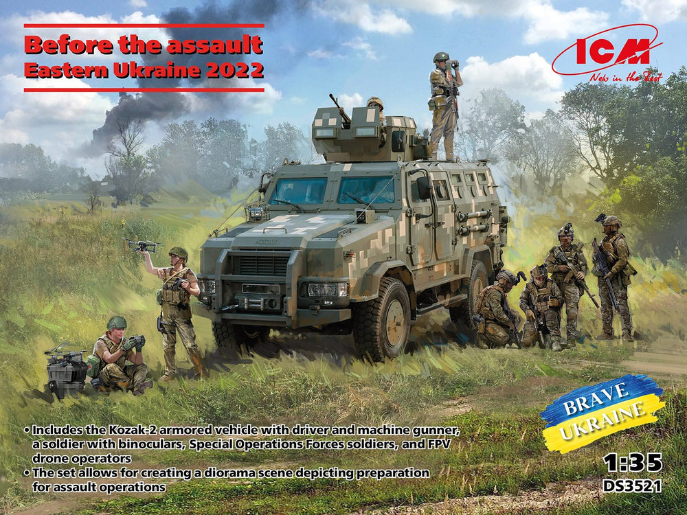 ICM 1:35 Before the Assault. Eastern Ukraine 2022