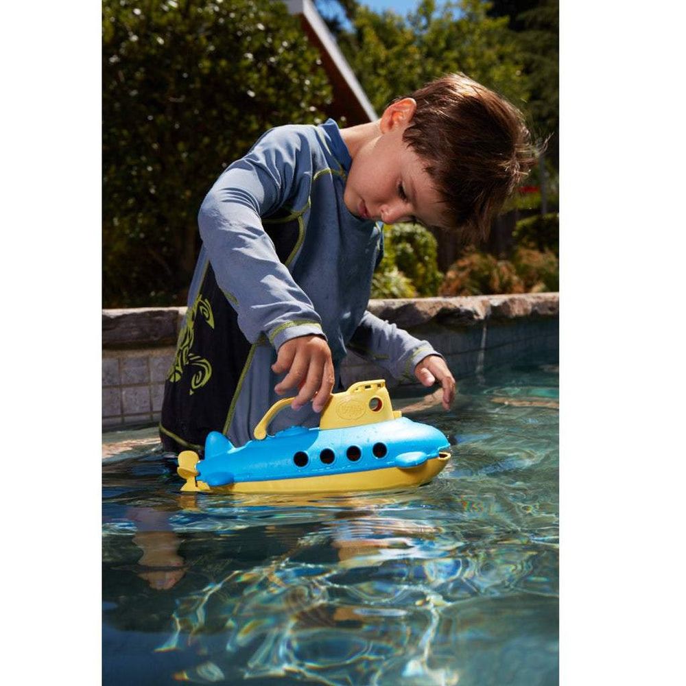 Green Toys Submarine Yellow Cabin