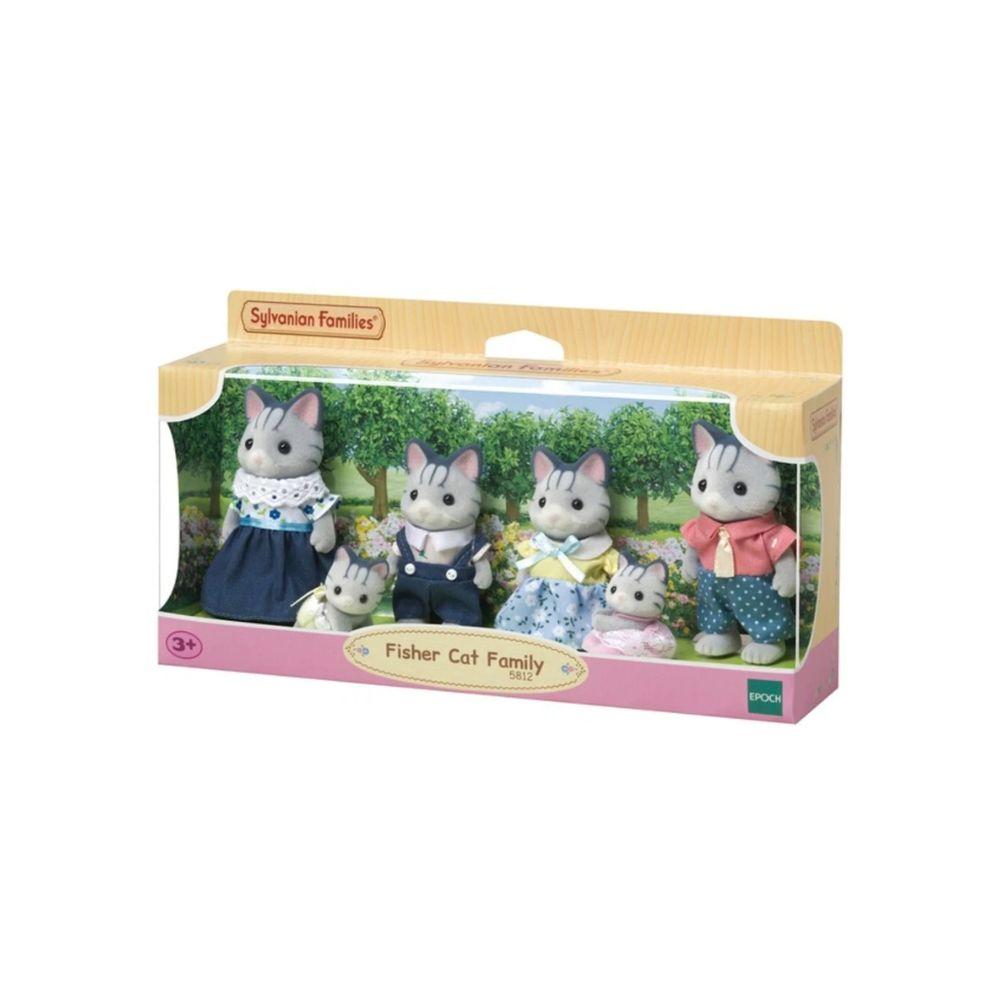 Sylvanian Families Fisher Cat Family