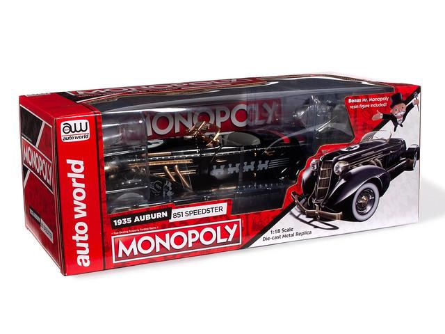 Autoworld 1:18 1935 Monopoly Auburn 851Speedster