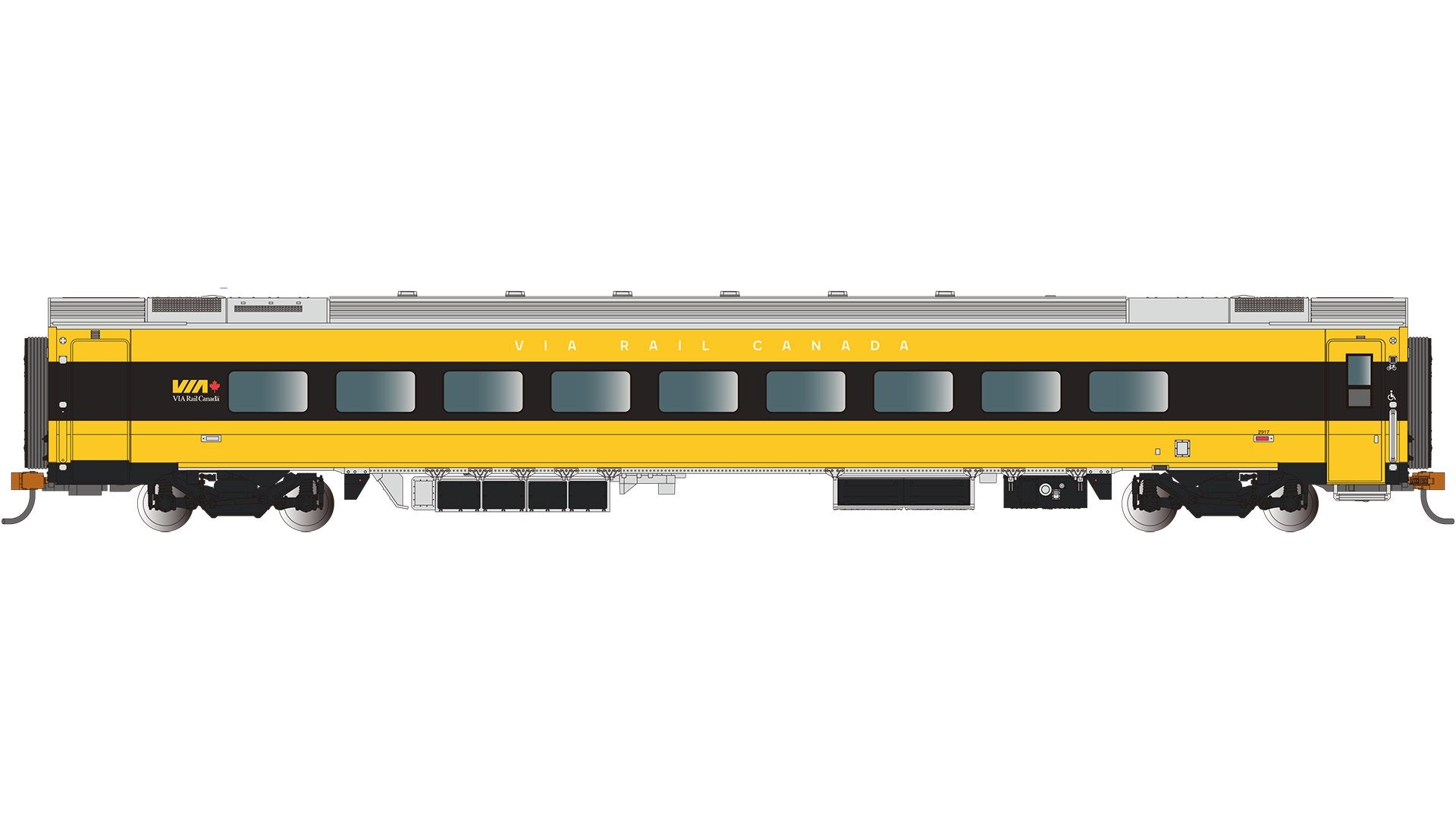 Bachmann Via Rail CanadaCoach #2917 - Lumi