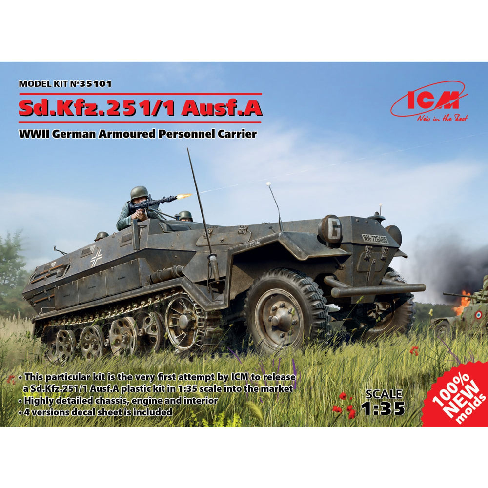 ICM 1:35 Sd.Kfz.251/1 Ausf.A Ger. Apc