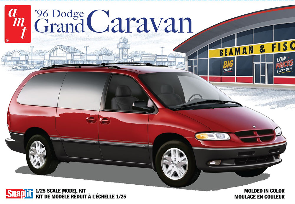 AMT 1:25 1996 Dodge Grand Caravan