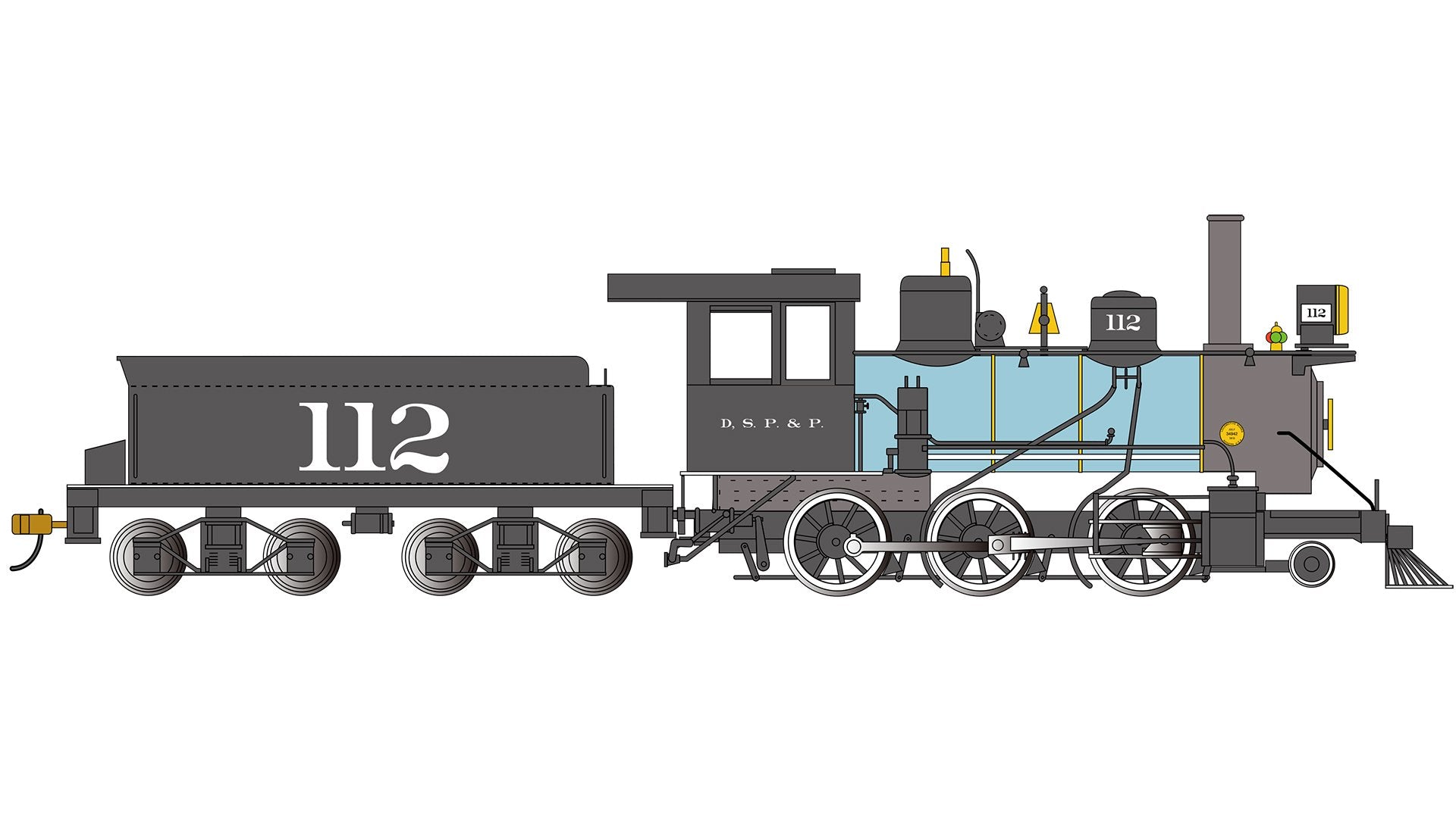 Bachmann Denver, South Park&Pacific #112