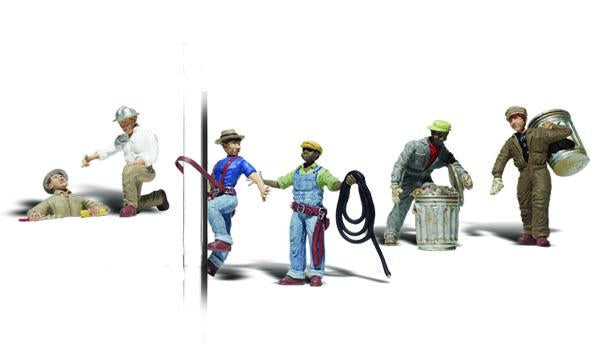 Woodland Scenics N Assorted Workers Economy Pk