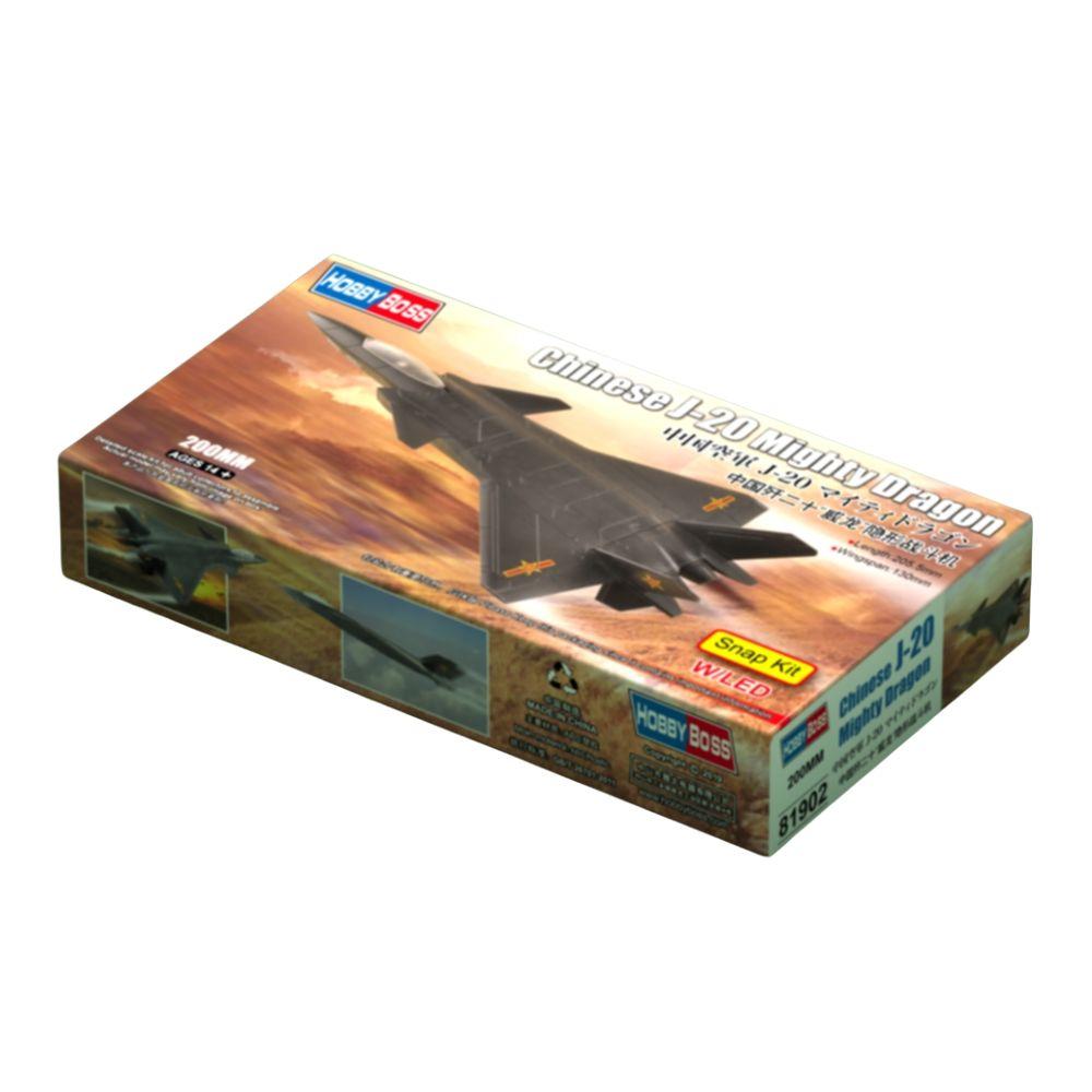Hobbyboss 200mm Chinese J-20 Mighty Dragon