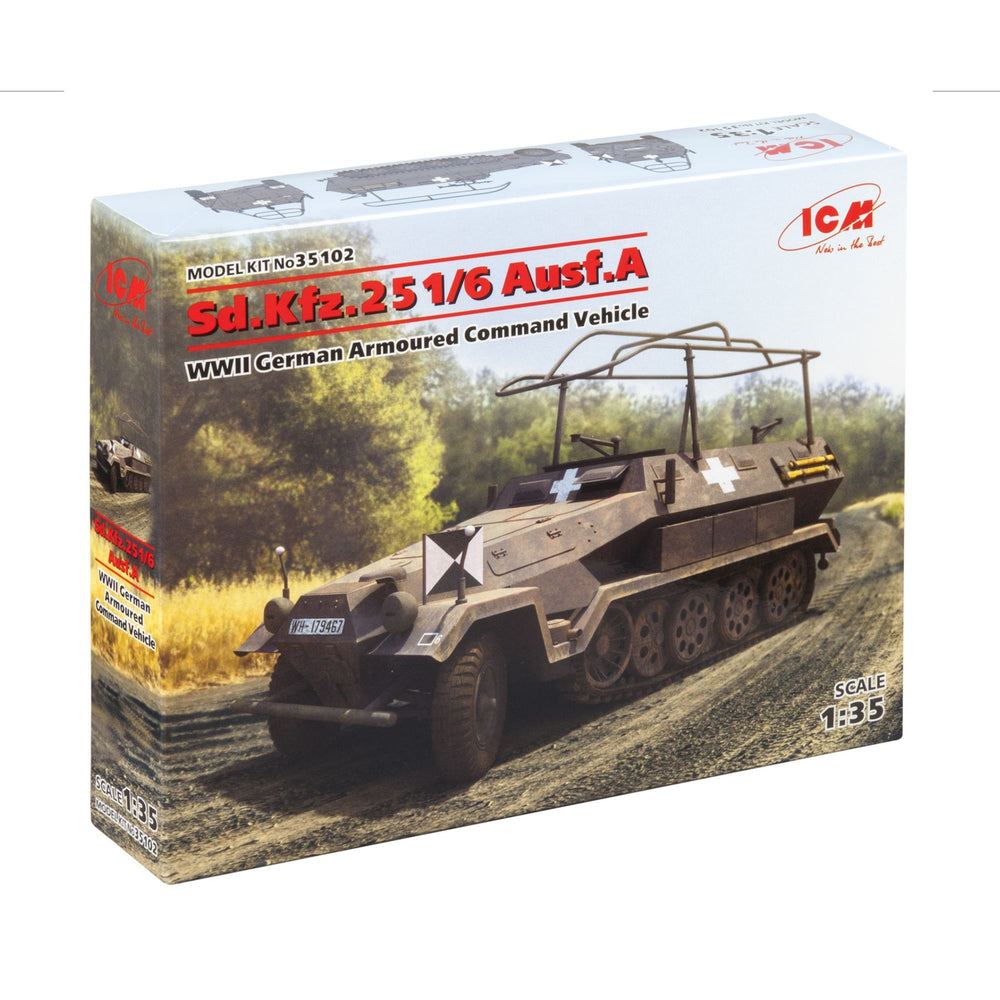 ICM 1:35 Sd.Kfz.251/6 Ausf.A Ger. Acv