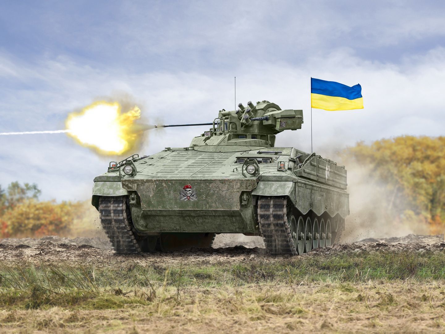 ICM 1:72 SPz Marder 1A3 Ukrainian Tank