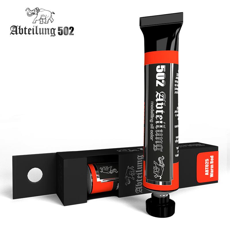 AK Interactive Oil Paint Warm Red