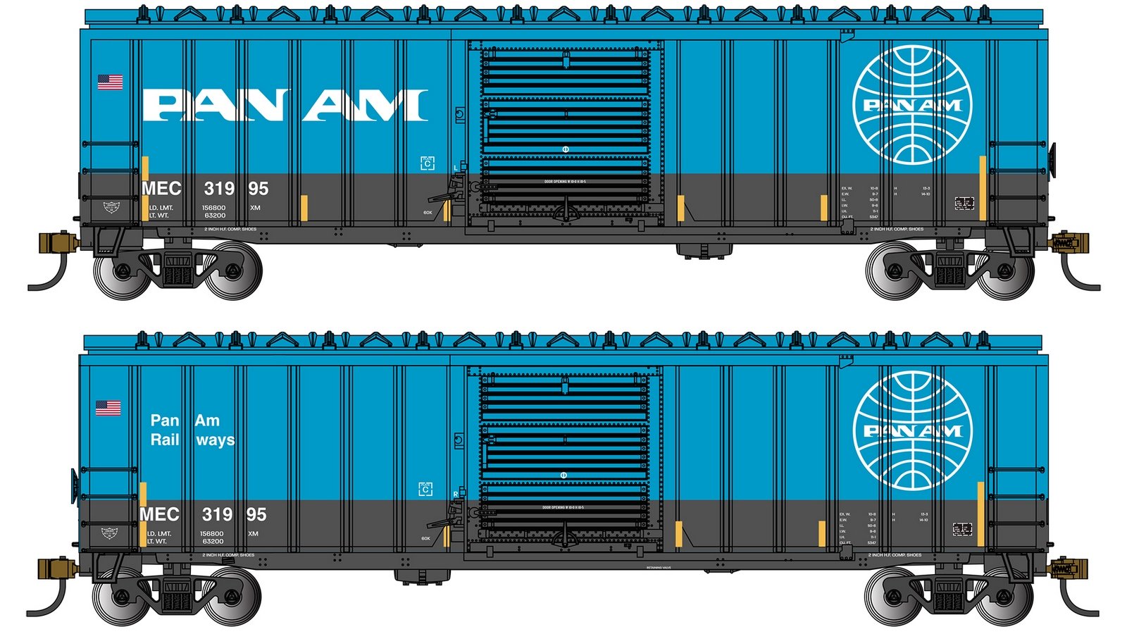 Bachmann Pan AmRailways #31995