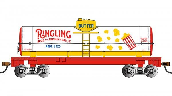 Bachmann 40' Single Dome Tank Car - Popcorn Butter