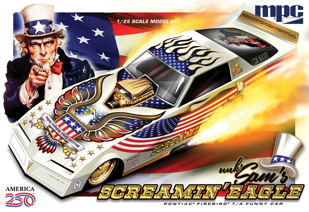 MPC 1:25 Firebird Funny Car 250th