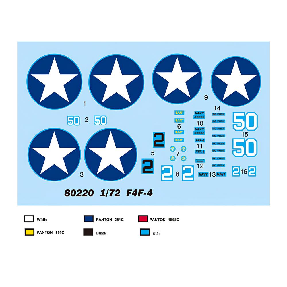 Hobbyboss 1:72 F4F-4 Wildcat