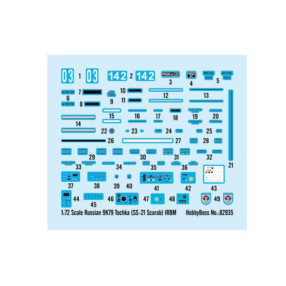 Hobbyboss 1:72 Russian 9K79 Tochka