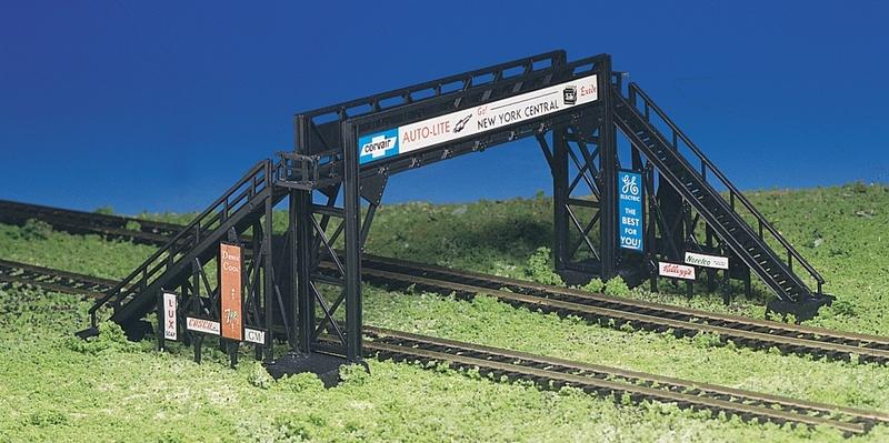 Bachmann Pedestrian Bridge Classic Kits,HO Scale