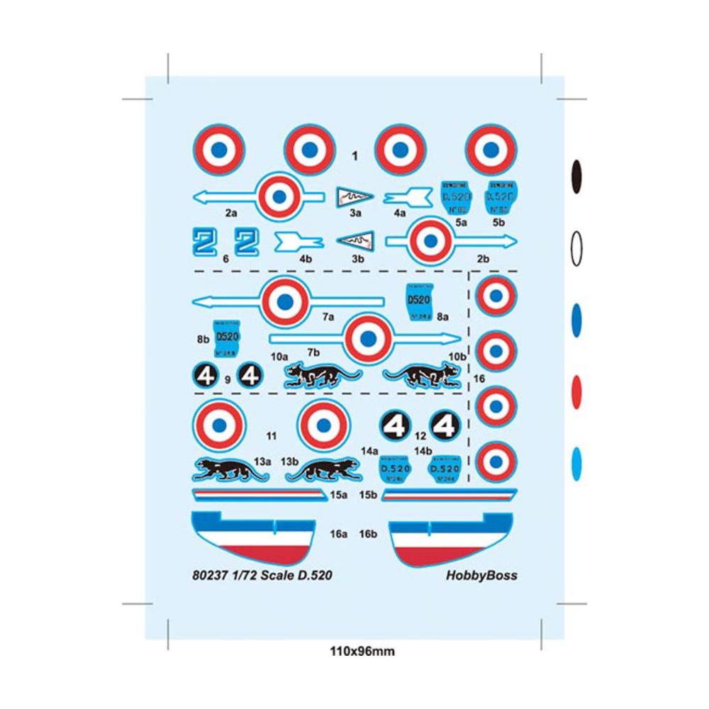 Hobbyboss 1:72 French D.520 Fight