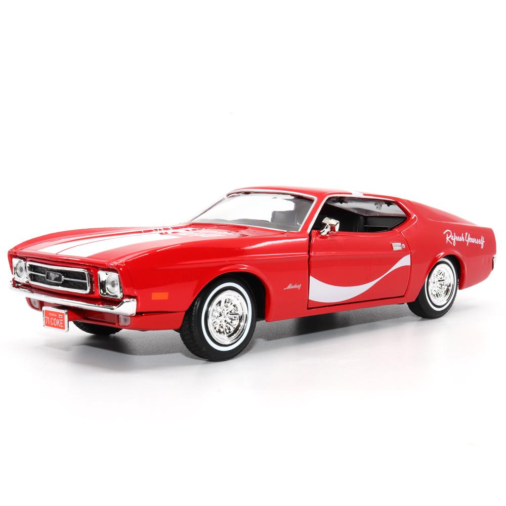 Motorcity Classic 1:24 1971 Coca Cola Ford Mustang Sportsroof
