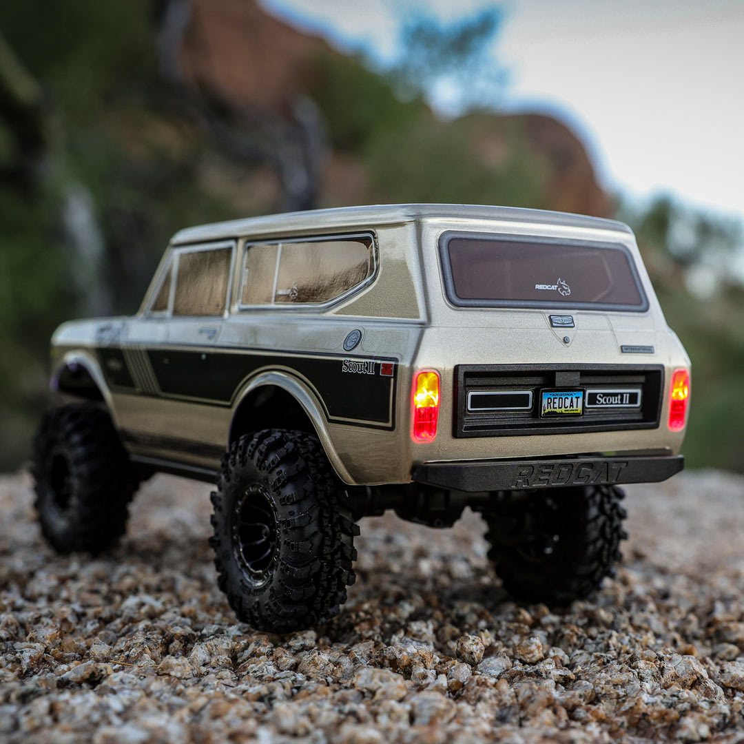 Redcat 1:18 EP Ascent Rock Crawler Brushless High Steer-Gold Dust