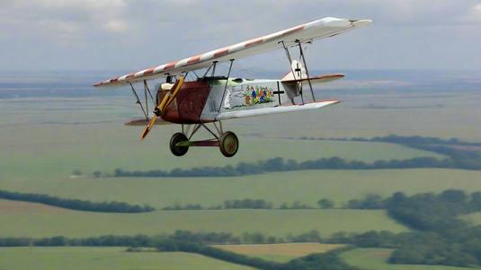 Balsa Usa 1/6 Scale Fokker D-VII Biplane1591mm WS Fa-62 4C 4.5Kg