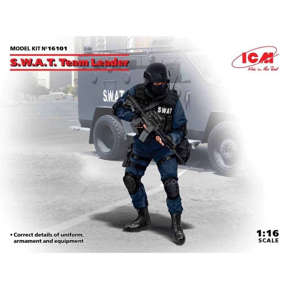 ICM 1:16 S.W.A.T. Team Leader