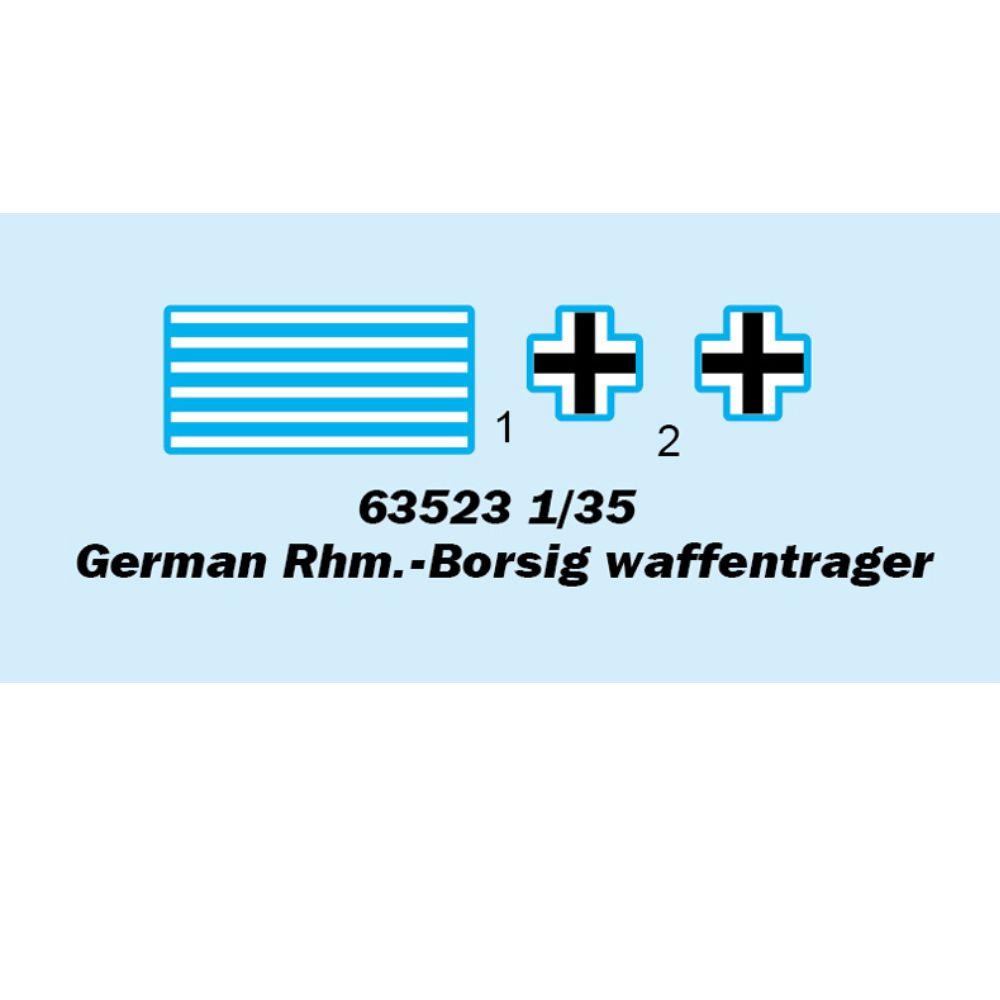 I Love Kit 1:35 German Rhm.-Borsig waffentrager