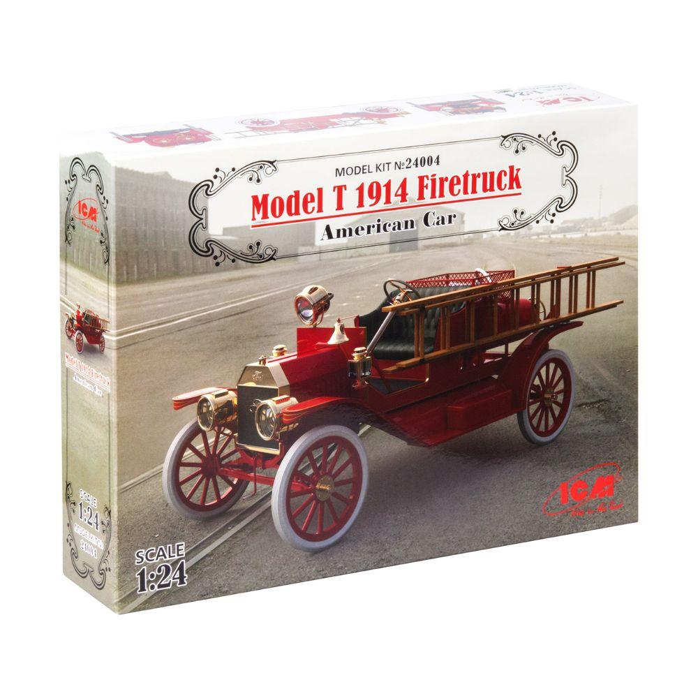 ICM 1:24 Model T 1914 Firetruck Usa Car