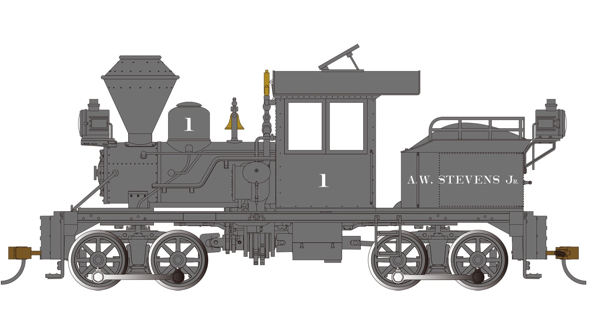 Bachmann A.W. Stevens Lumber Co. #1