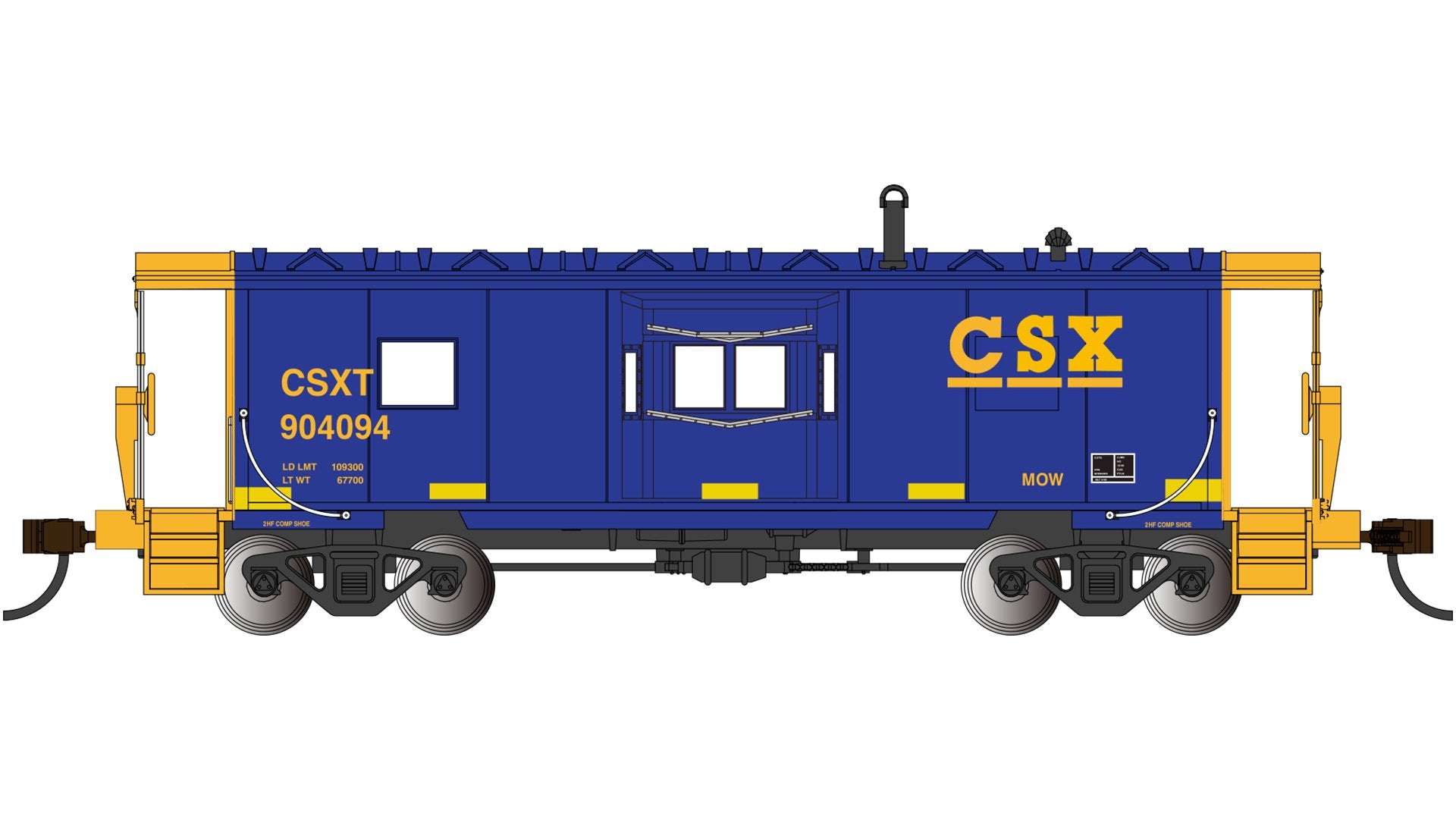 Bachmann CSX#904094 (w/out Roof Walk OrLadder)