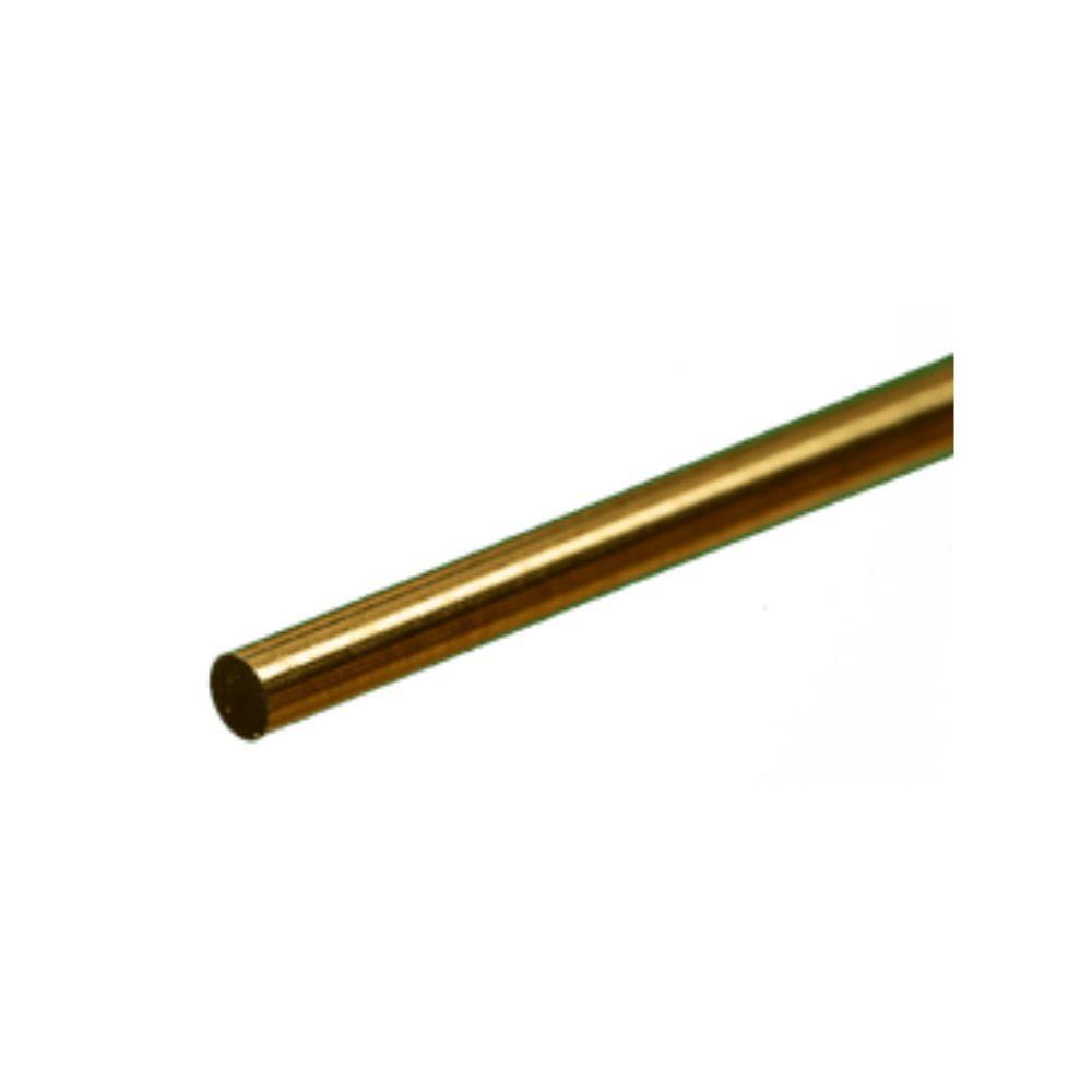 KS Metals 12 Brass Rod 1/8 1Pc