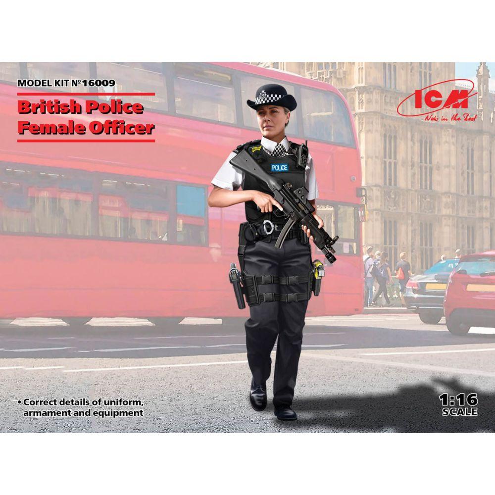 ICM 1:16 British Police Female Officer