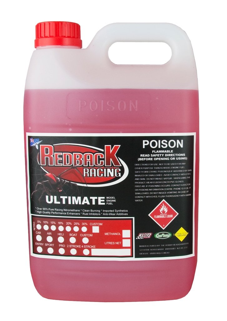 Redback Heli Fuel 2 Cycle 5Lt 15% Nitro
