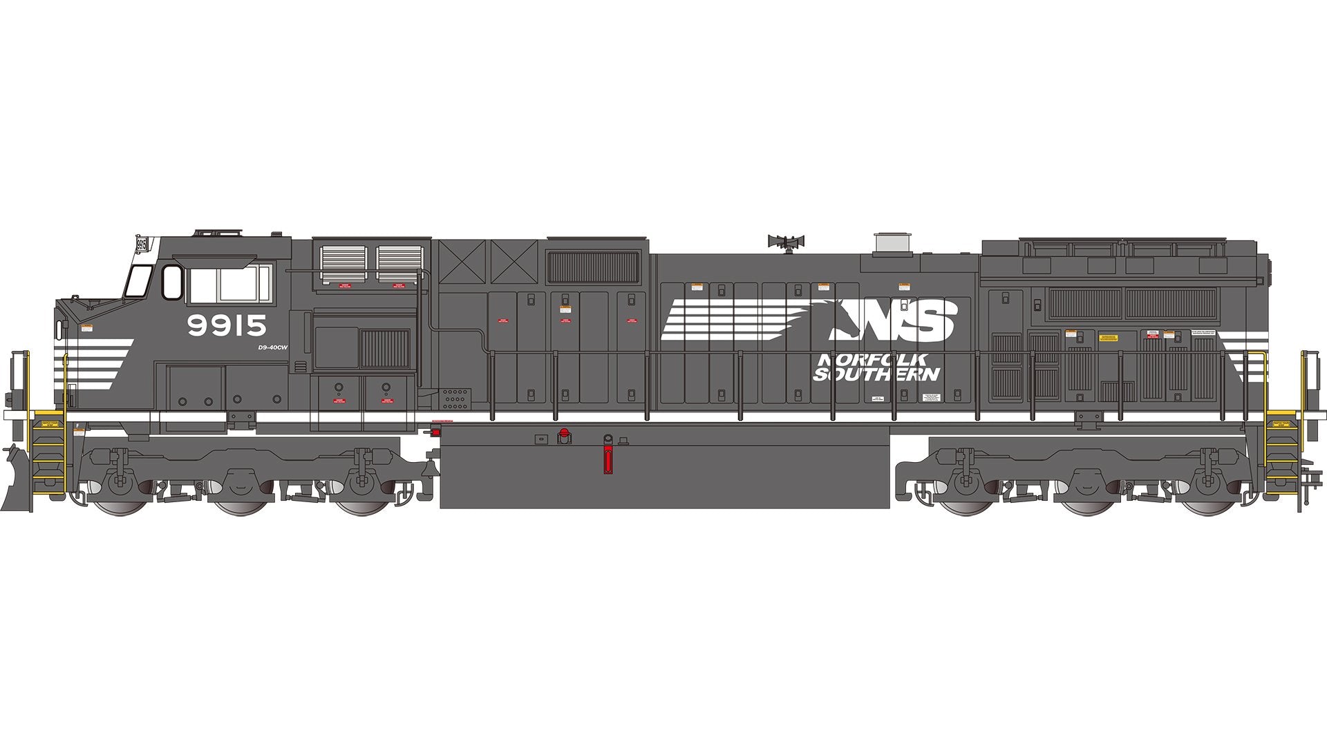Bachmann Norfolk Southern #9915 (Thoroughbred)
