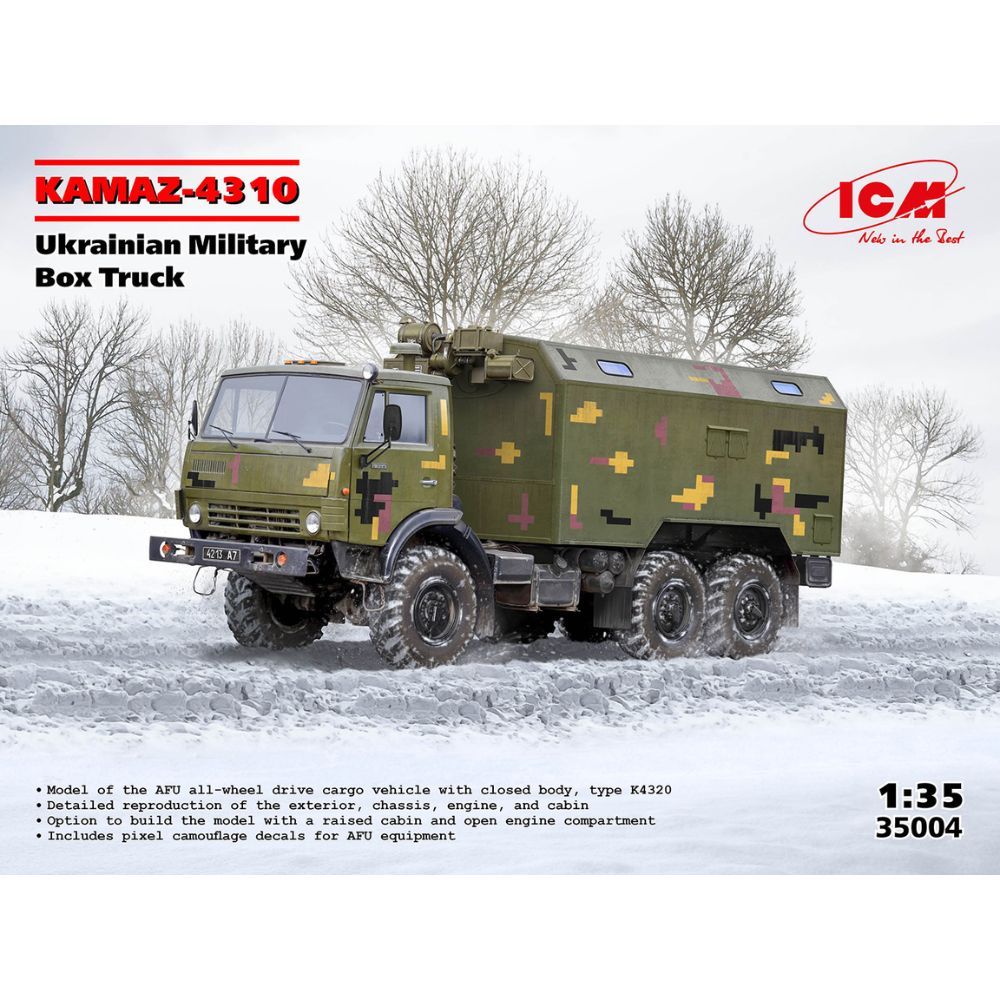 ICM 1:35 KAMAZ-4310