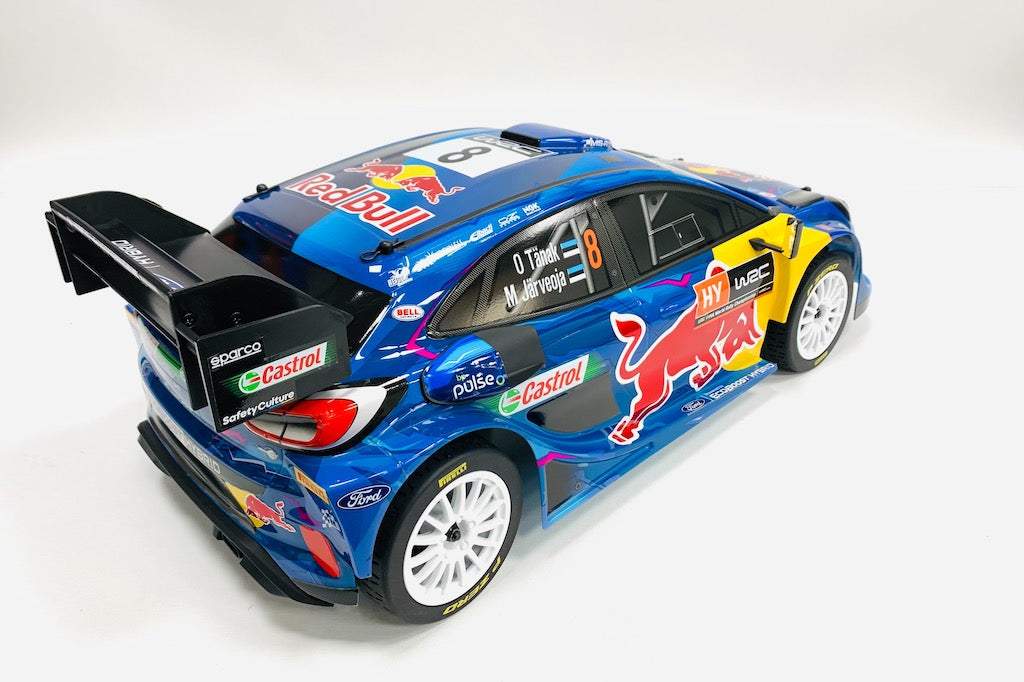 CEN 1:8 M-Sport Ford PUMA Rally Brushless, Red Bull Colours